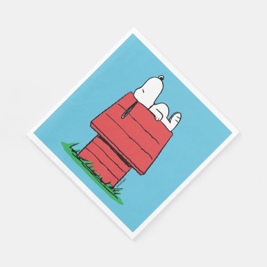 Serviette En Papier cacahuètes | Snoopy Napping (Coin)