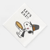 Serviette En Papier cacahuètes | Snoopy Pilgrim (Coin)