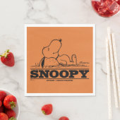 Serviette En Papier cacahuètes | Snoopy Reest Break (En situation)