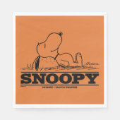 Serviette En Papier cacahuètes | Snoopy Reest Break (Devant)