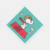 Serviette En Papier cacahuètes | Snoopy the Flying Ace (Coin)