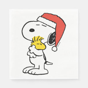Serviette En Papier cacahuètes   Snoopy & Woodstock