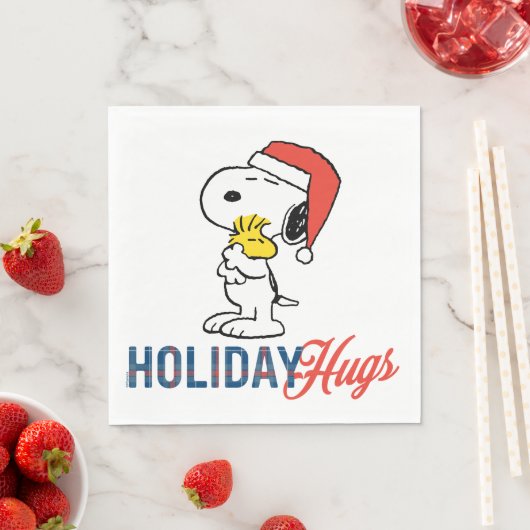Serviette En Papier cacahuètes | Snoopy & Woodstock (En situation)