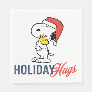 Serviette En Papier cacahuètes   Snoopy & Woodstock