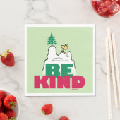 Serviette En Papier cacahuètes | Snoopy & Woodstock Be Kind (En situation)