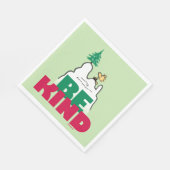 Serviette En Papier cacahuètes | Snoopy & Woodstock Be Kind (Coin)