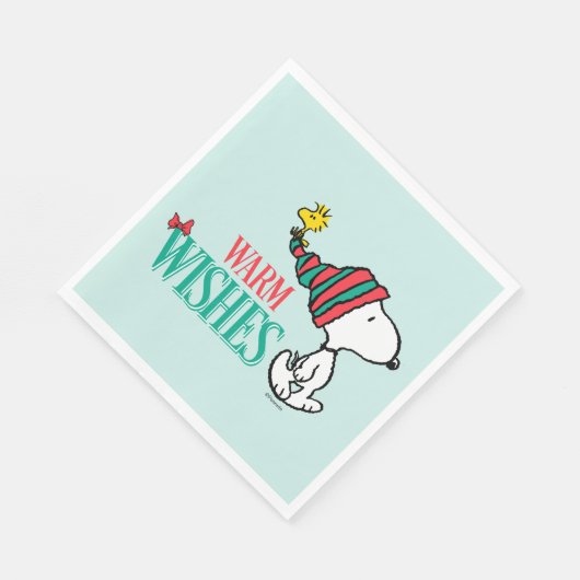 Serviette En Papier cacahuètes | Snoopy & Woodstock Chaleurs (Coin)