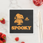 Serviette En Papier cacahuètes | Snoopy & Woodstock Éffrayant (En situation)