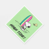 Serviette En Papier cacahuètes | Snoopy & Woodstock High Tide (Coin)