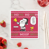 Serviette En Papier cacahuètes | Snoopy & Woodstock Père Noël Bell Rin (En situation)