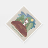 Serviette En Papier cacahuètes | Snoopy & Woodstock Satisfaction pure (Coin)
