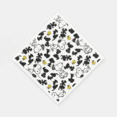 Serviette En Papier cacahuètes | Snoopy & Woodstock Shadow Motif (Coin)
