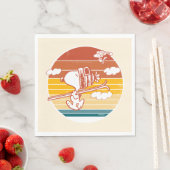 Serviette En Papier cacahuètes | Snoopy & Woodstock Ski Trip (En situation)