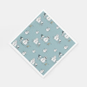 Serviette En Papier cacahuètes | Snoopy & Woodstock Winter Break Motif (Coin)