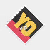 Serviette En Papier cacahuètes | Snoopy YO Skateboard (Coin)