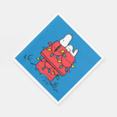 Serviette En Papier cacahuètes | Snoopy's Dog House With Lights (Coin)