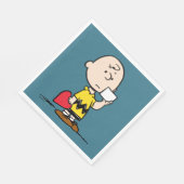Serviette En Papier cacahuètes | Valentine's Day Charlie Brown Valenti (Coin)
