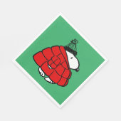 Serviette En Papier cacahuètes | Veste Snoopy Red Puffer (Coin)