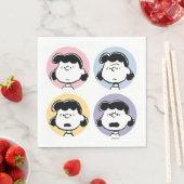 Serviette En Papier cacahuètes | Visages de Lucy (En situation)