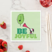 Serviette En Papier cacahuètes | Woodstock Soyez Joyeux (En situation)