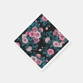 Serviette En Papier Caché en rose 2 (Coin)