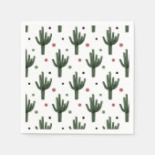 Serviette En Papier Cactus (Devant)