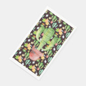 Serviette En Papier Cactus (Coin)