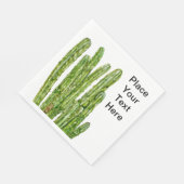 Serviette En Papier Cactus 2 Napkin (Coin)
