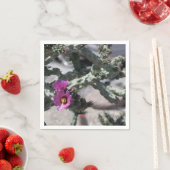 Serviette En Papier Cactus Challa en fleurs (En situation)