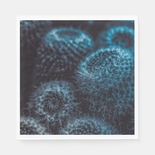 Serviette En Papier Cactus foncé (Devant)