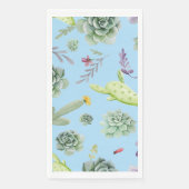 Serviette En Papier Cactus Motif 10 (Devant)