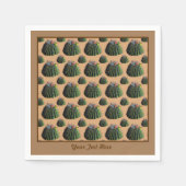 Serviette En Papier Cactus Papier serviettes (Devant)