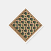 Serviette En Papier Cactus Papier serviettes (Coin)
