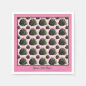 Serviette En Papier Cactus Papier serviettes (Devant)