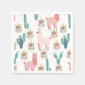 Serviette En Papier Cactus vert (Devant)
