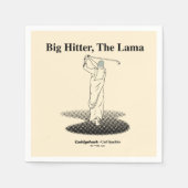 Serviette En Papier Caddyshack | Big Hitter, Le Lama (Devant)