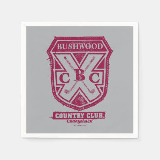 Serviette En Papier Caddyshack | Bushwood Country Club Crest