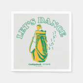 Serviette En Papier Caddyshack | Dansons (Devant)