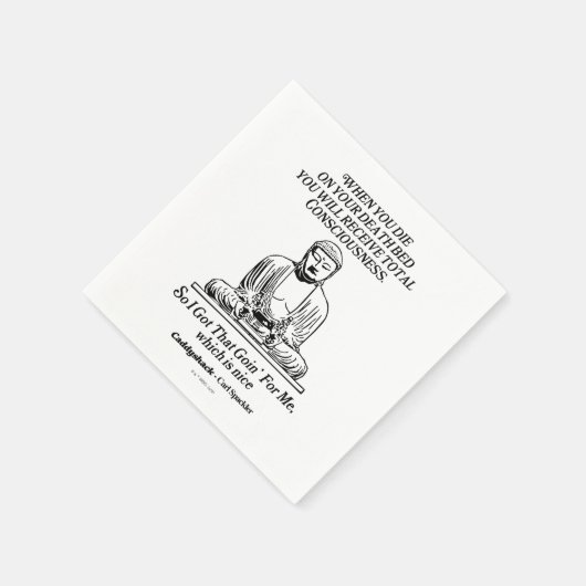 Serviette En Papier Caddyshack J'Ai Compris Ça Me Va (Coin)