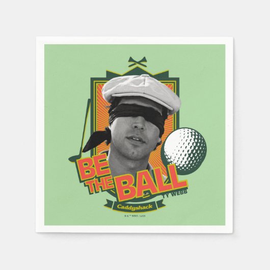 Serviette En Papier Caddyshack | Soyez Le Boule (Devant)