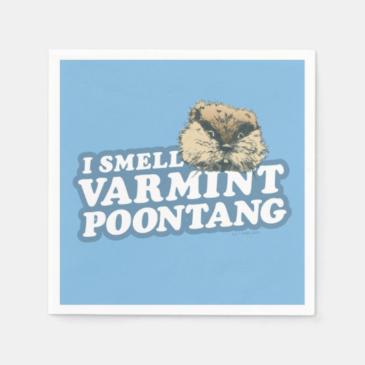 Serviette En Papier Caddyshack | Varmint de l'odeur Poontang (Devant)