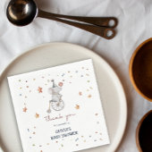 Serviette En Papier Cadeau Baby shower Whimsical Elephant Circus