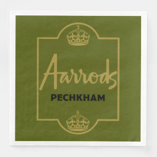 Serviette En Papier Cadeau classique britannique de nouveauté