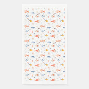 Serviette En Papier Cadeau d'anniversaire   La pêche n'est pas tout