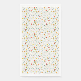 Serviette En Papier Cadeau d'anniversaire | La Terre Rit En Fleurs