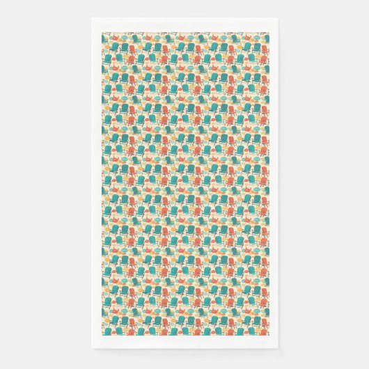 Serviette En Papier Cadeau d'anniversaire | Le paradis tropical n'est (Devant)