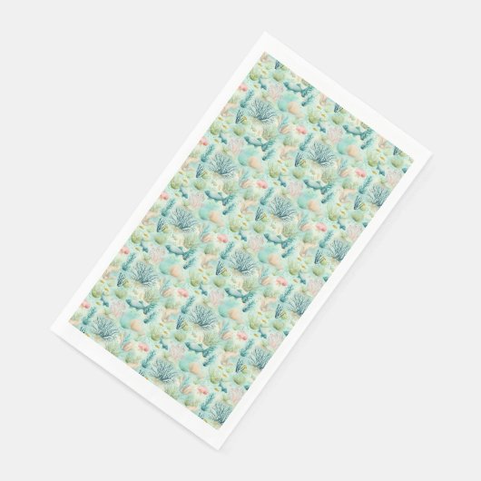 Serviette En Papier Cadeau d'anniversaire | L'eau salée guérit tout (Coin)