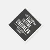 Serviette En Papier cadeau de l'ingénieur (Coin)