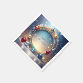 Serviette En Papier Cadeau de Noël (Coin)