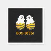Serviette En Papier Cadeau Halloween | Boo Bees (Devant)